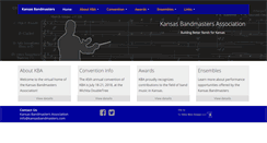 Desktop Screenshot of kansasbandmasters.com